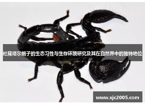 杜隆塔尔蝎子的生态习性与生存环境研究及其在自然界中的独特地位