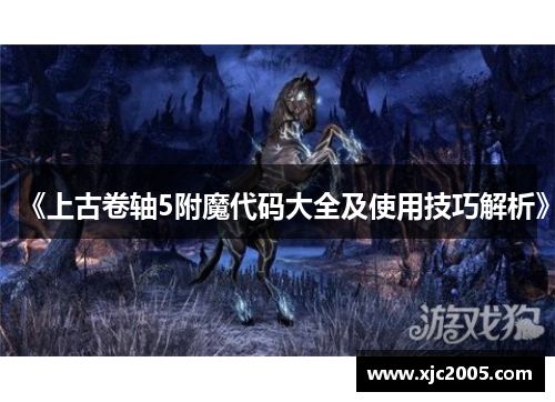 《上古卷轴5附魔代码大全及使用技巧解析》